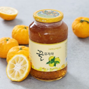 [참꿀마을] 향긋한 꿀 유자차 1kg × 2